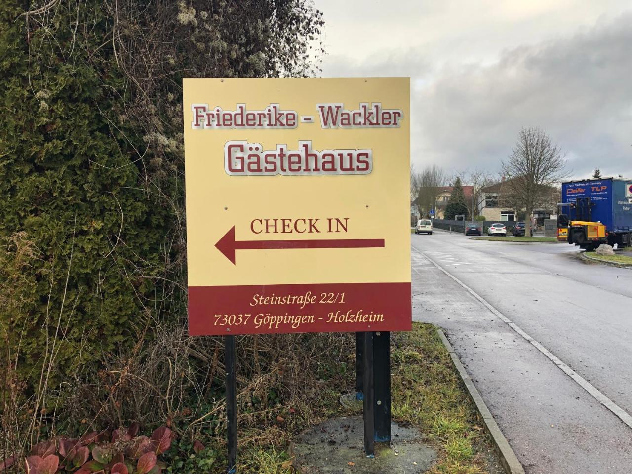 Friederike Wackler Gaestehaus Göppingen Esterno foto