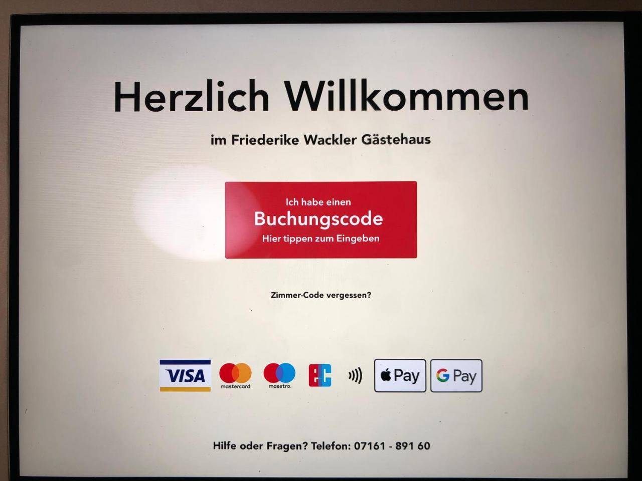 Friederike Wackler Gaestehaus Göppingen Esterno foto